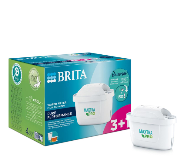 Brita Wkład filtrujący MAXTRAPRO Pure Performance 3+1 szt. - 1230603 - zdjęcie 3